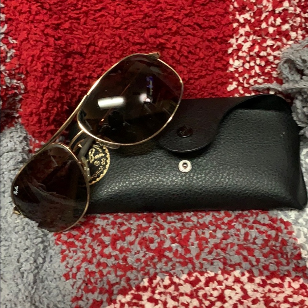 Ray-Ban 64mm aviator sunglasses